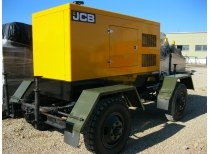 Дизельный генератор JCB G65S на прицепе
